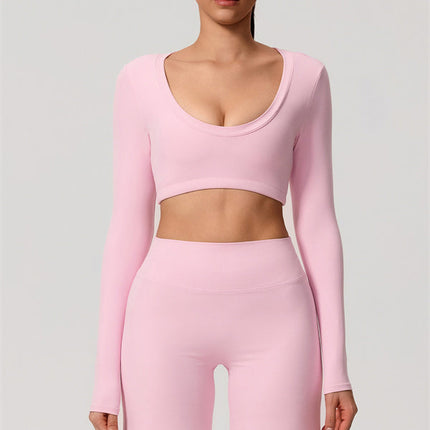 The Nestle Long Sleeve Crop Top