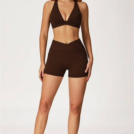 The Glacier Sports Bra Shorts 2-Piece Set
