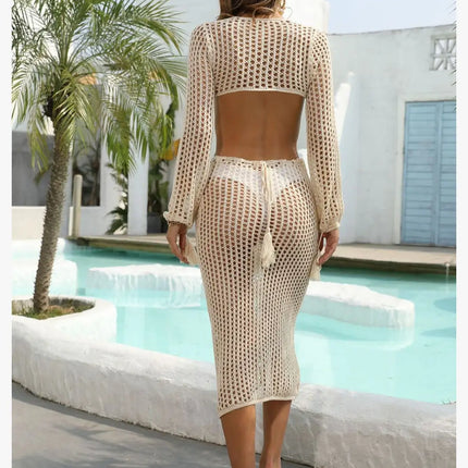 Crochet cover up