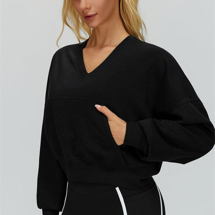 The Whisper V-Neck Hoodie