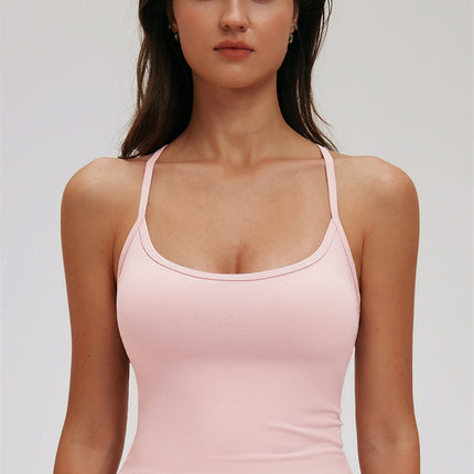 The Svelte Cross Back Tank Top Shorts 2-Piece Set