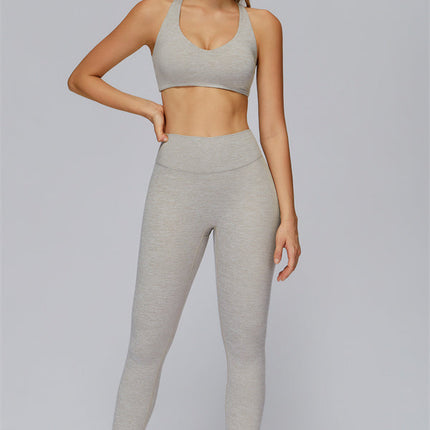 The Radiance Racerback Sports Bra Leggings 2-Piece Set