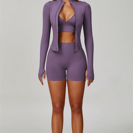 The Empower Jacket Shorts 2-Piece Set