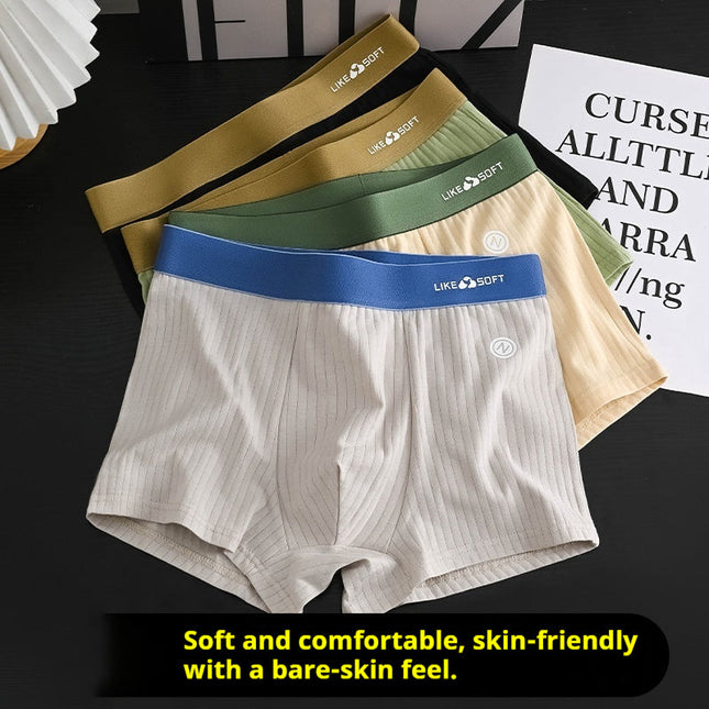 Plus-size Breathable Boxer Briefs