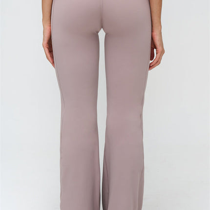The BoldFit Crop Top Flared Leggings 2-Piece Set