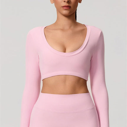 The Nestle Long Sleeve Crop Top