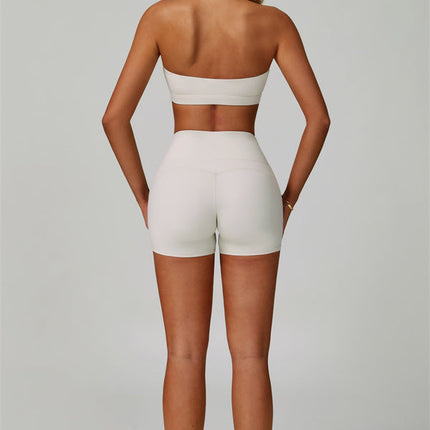 The Bold Halter Sports Bra Shorts 2-Piece Set