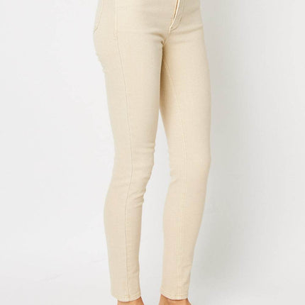 Judy Blue Full Size Garment Dyed Tummy Control Skinny Women Jeans