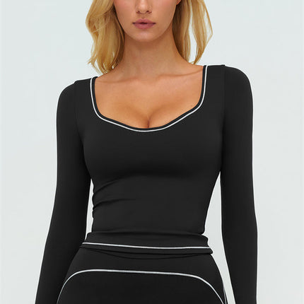 The Amara Long Sleeve T-shirt Flared Leggings 2-Piece Set