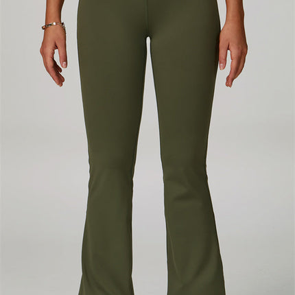 The Bold Halter Sports Bra Flared Leggings 2-Piece Set