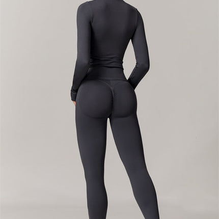 The Nova Luxe Jacket Sports Bra Leggings 3-Piece Set