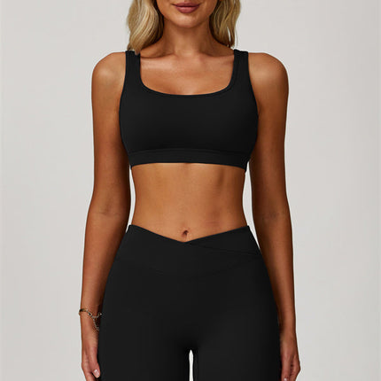 The Lavish Sports Bra Flared Leggings 2-Piece Set