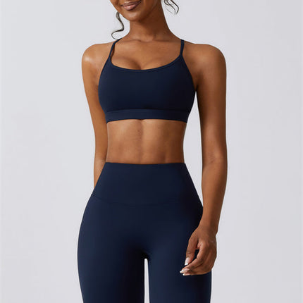 Juno Star Sports Bra Leggings 2-Piece Set