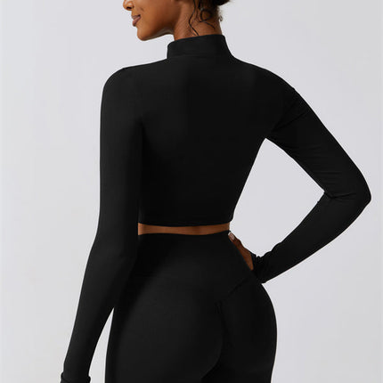 Juno Star Jacket Sports Bra Leggings 3-Piece Set