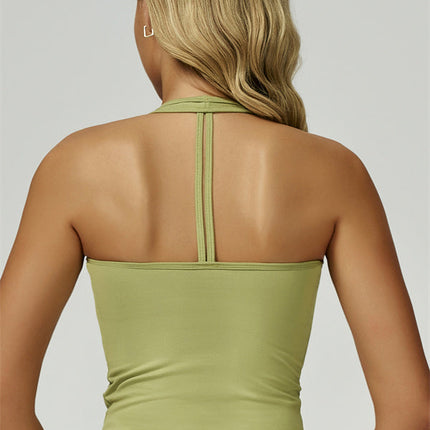 The Sprint Halter Tank Top