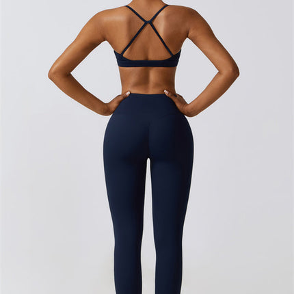 Juno Star Sports Bra Leggings 2-Piece Set