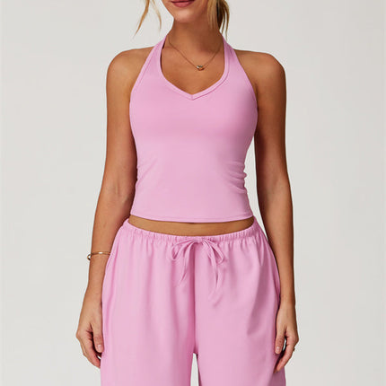 The Sprint Halter Tank Top