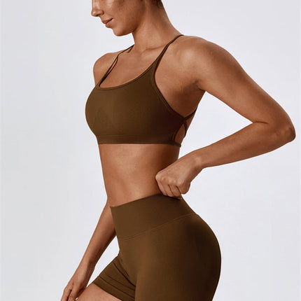 Nova Luxe Sports Bra Shorts 2-Piece Set
