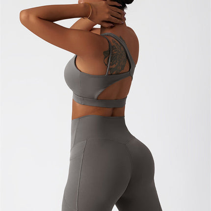 The Blissful Rose Sports Bra Leggings 2-Piece Set