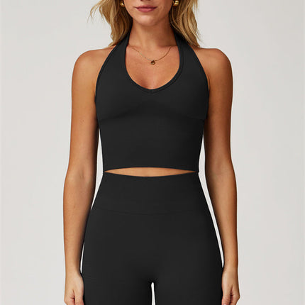 The Delight Halter Top Leggings 2-Piece Set