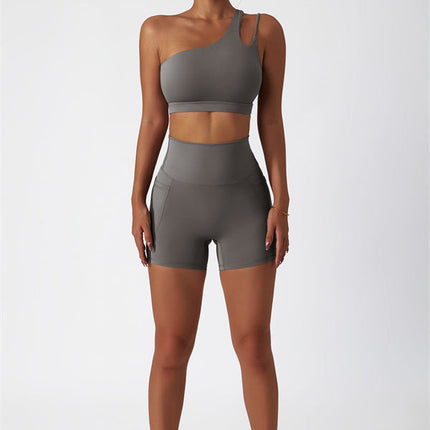 The Blissful Rose Sports Bra Shorts 2-Piece Set