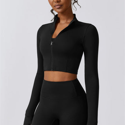 Juno Star Jacket Sports Bra Leggings 3-Piece Set