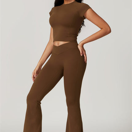 The Sophia T-shirt Flares 2-Piece Set