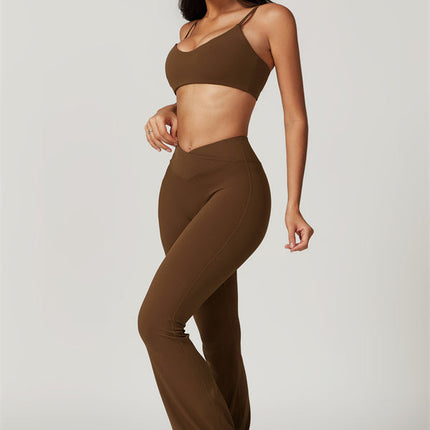 The Sophia Sports Bra Flares 2-Piece Set