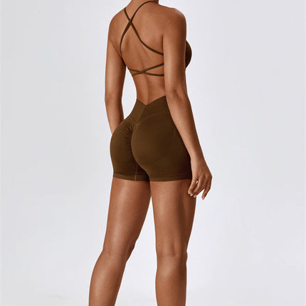 Nova Luxe Sports Bra Shorts 2-Piece Set
