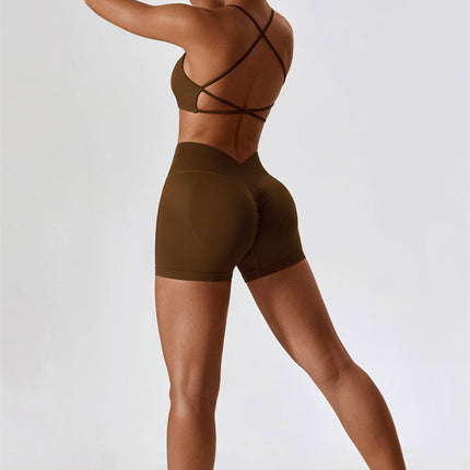 Nova Luxe Sports Bra Shorts 2-Piece Set