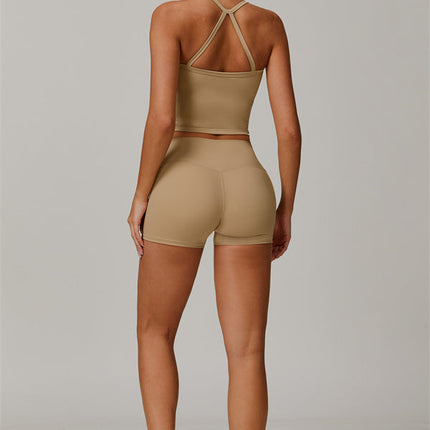 The Isabella Crop Top Shorts 2-Piece Set