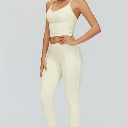 The Whisper Crop Top Leggings 2-Piece Set