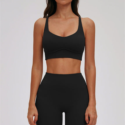 The Kinetic Cross Back Sports Bra