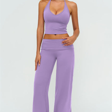 The Twirl Halter Tank Top