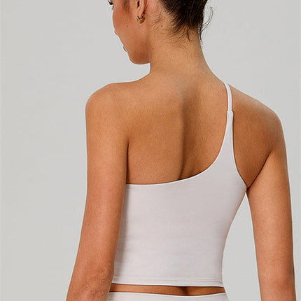 The Jewel One-Shoulder Crop Top