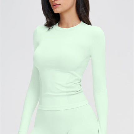 The Whim Long Sleeve T-shirt Shorts 2-Piece Set