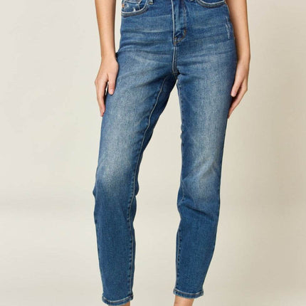 Judy Blue Full Size Tummy Control High Waist Slim Women Jeans