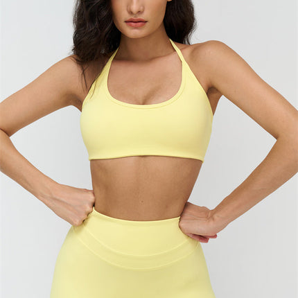 The Stride Halter Sports Bra