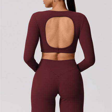 The Nestle Long Sleeve Crop Top
