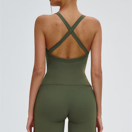 The Slate X-Back Top