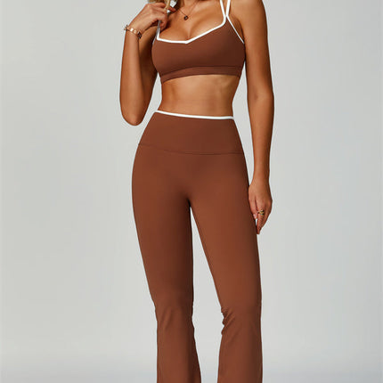 The Quest Sports Bra Flared Leggings 2-Piece Set