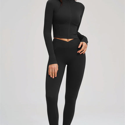 The Sizzle Zip Jacket Leggings 2-Piece Set