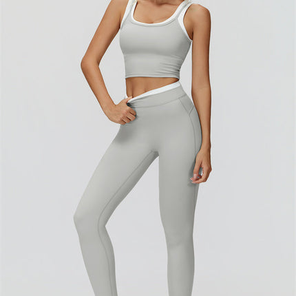 The Canyon Crop Tank Leggings 2-Piece Set
