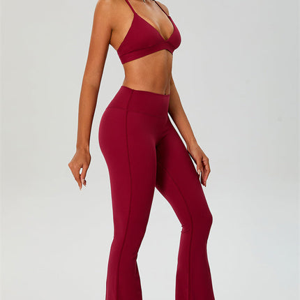 The Ember Sports Bra Flared Leggings 2-Piece Set