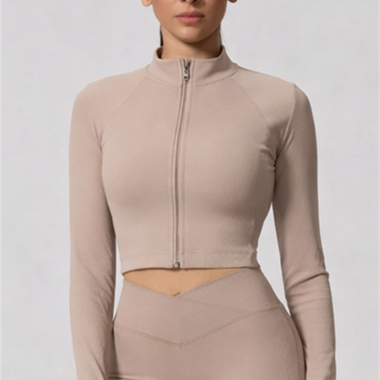 The Daze Zip Jacket Sports Bra Flared Leggings 3-Piece Set