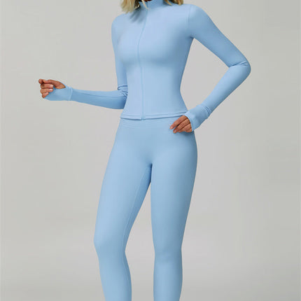The Seraphine Jacket Sports Bra Leggings 3-Piece Set