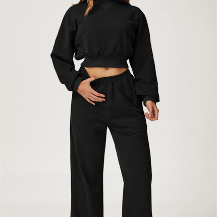 The Axis Crop Hoodie