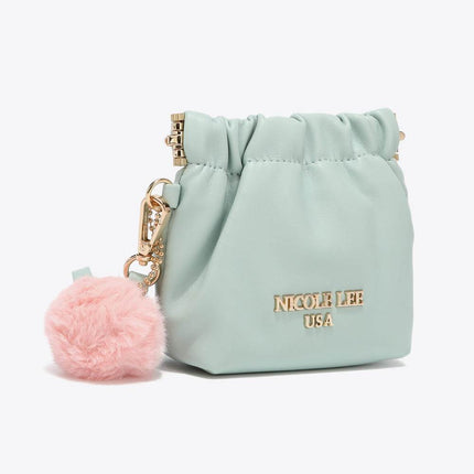 Nicole Lee USA Faux Leather Women Pouch