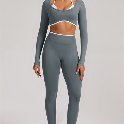 The Elevate Long Sleeve Crop top