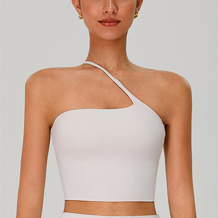 The Jewel One-Shoulder Crop Top Shorts 2-Piece Set